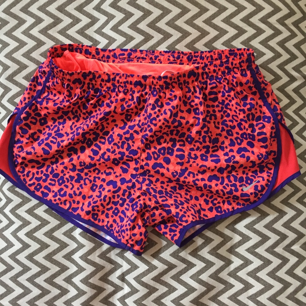 Nike tempo shorts - electric cheetah print